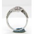 Designer Ring with Certified Diamonds In 14k Gold - LR2251P